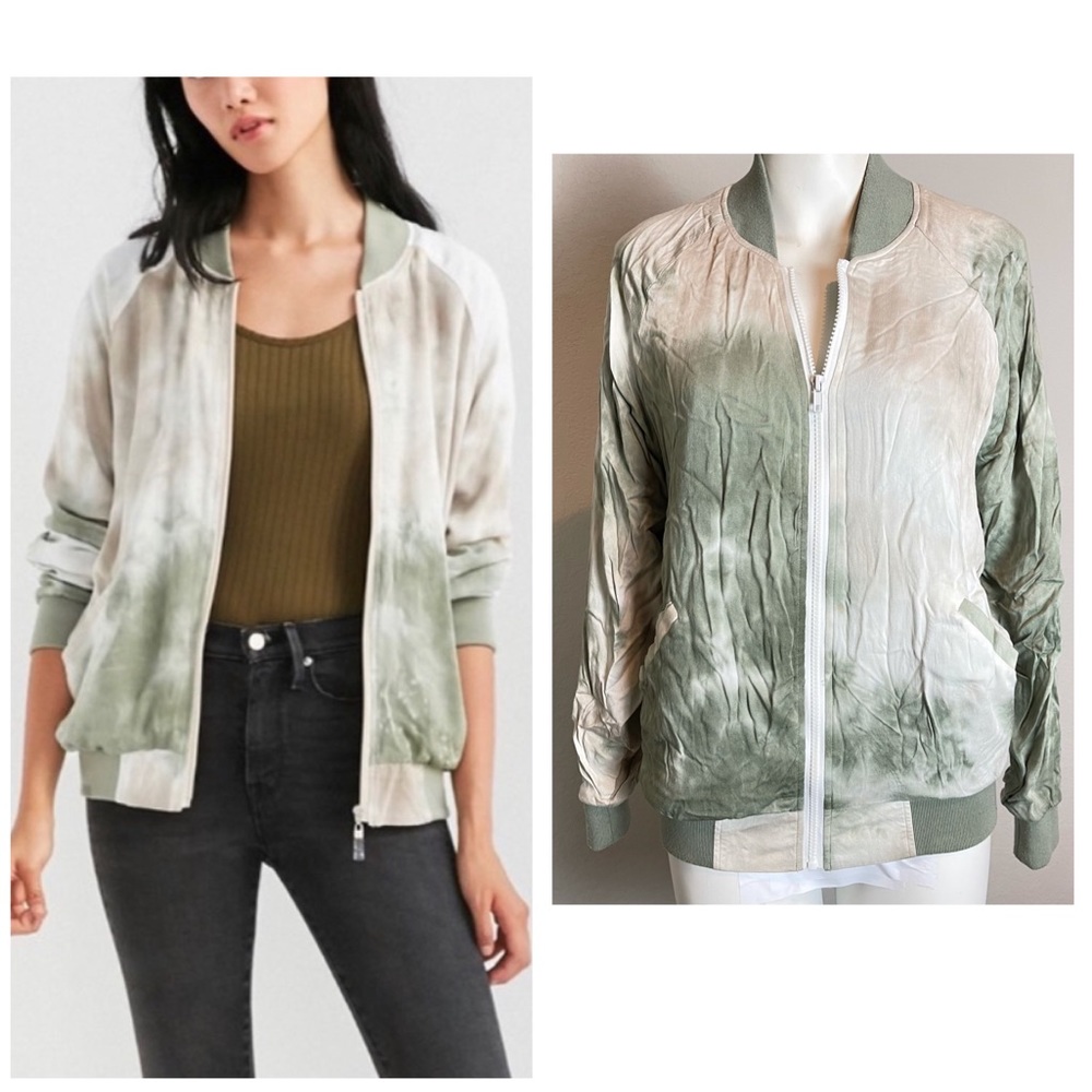 UO Without Walls Tye Dye Zip Jacket Small